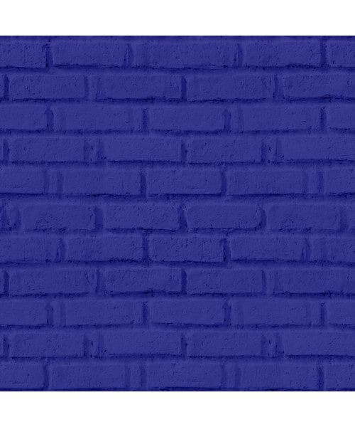 Papel De Parede Adesivo 3d Tijolo - Tijolinho Azul Marinho